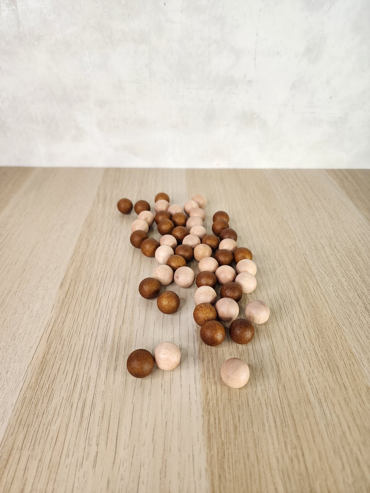 Two Tone Wooden Balls 20mm
