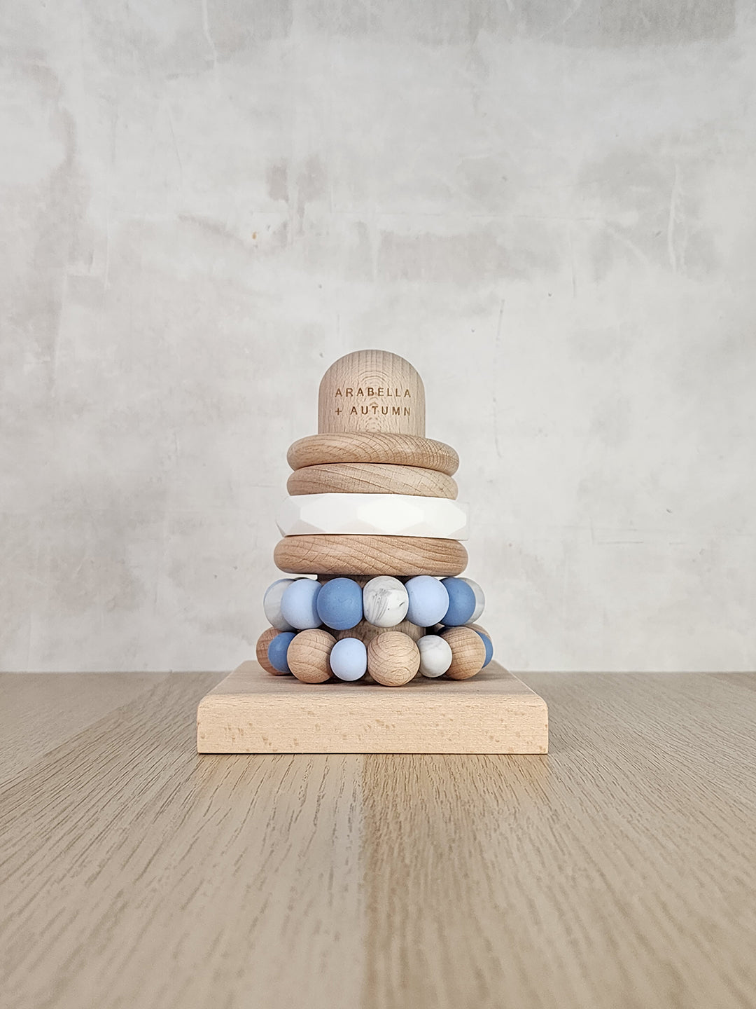 Teething Stacker - Blue