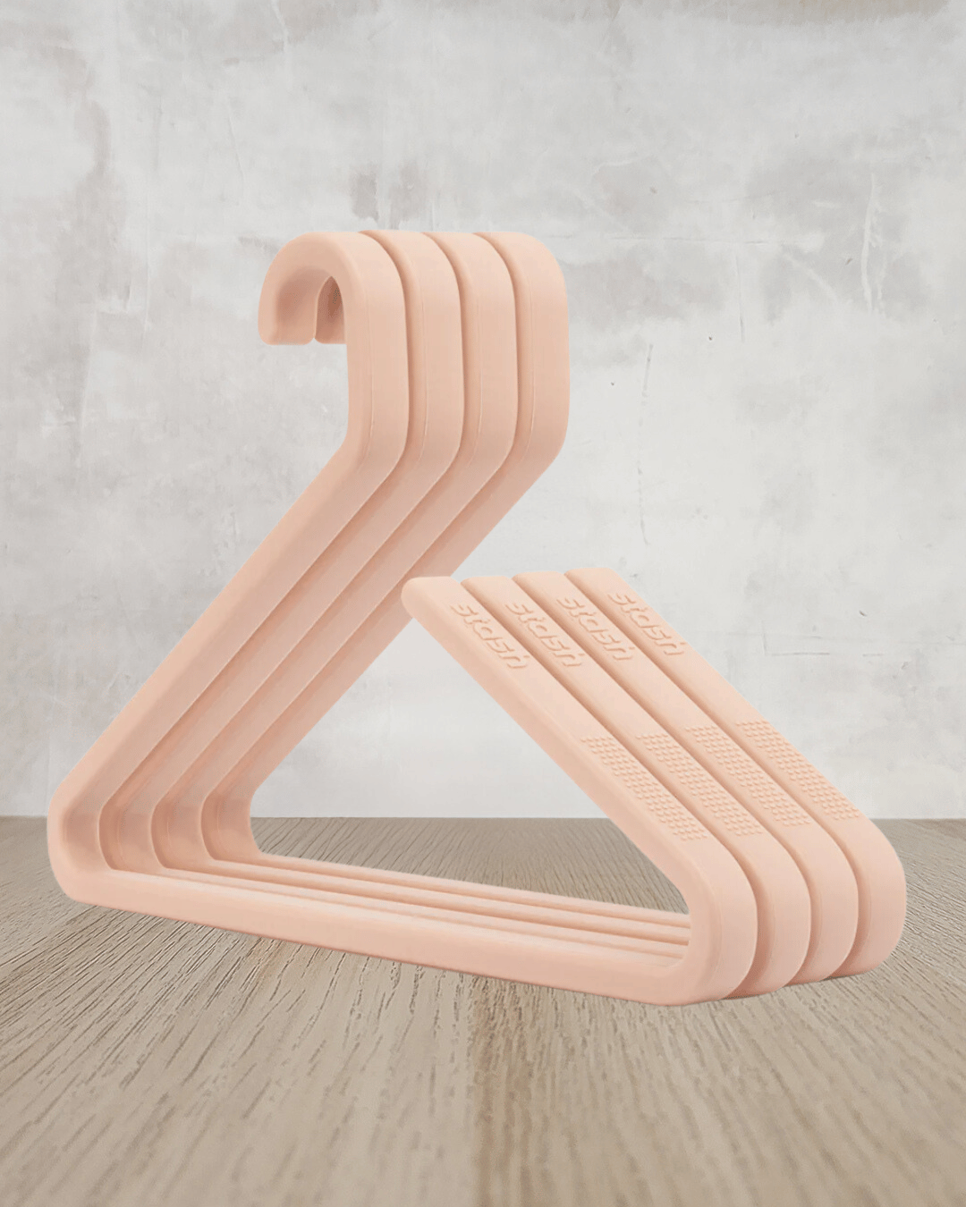 Stash Co Mini Hangers 2pc/4pc - Powder Pink
