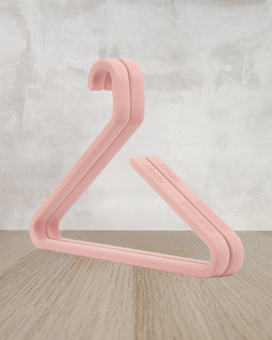 Stash Co Mini Hangers 2pc/4pc - Sorbet Pink