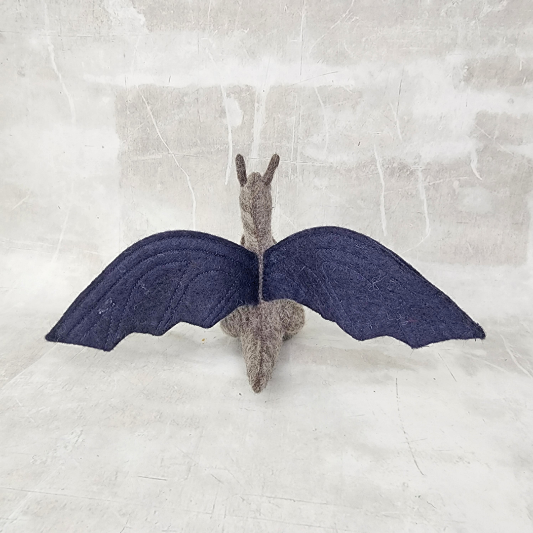Felt Toy - Dragon Navy Blue