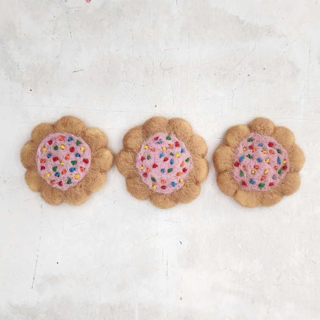 Felt Biscuits - 100s and 1000s (Set of 3)