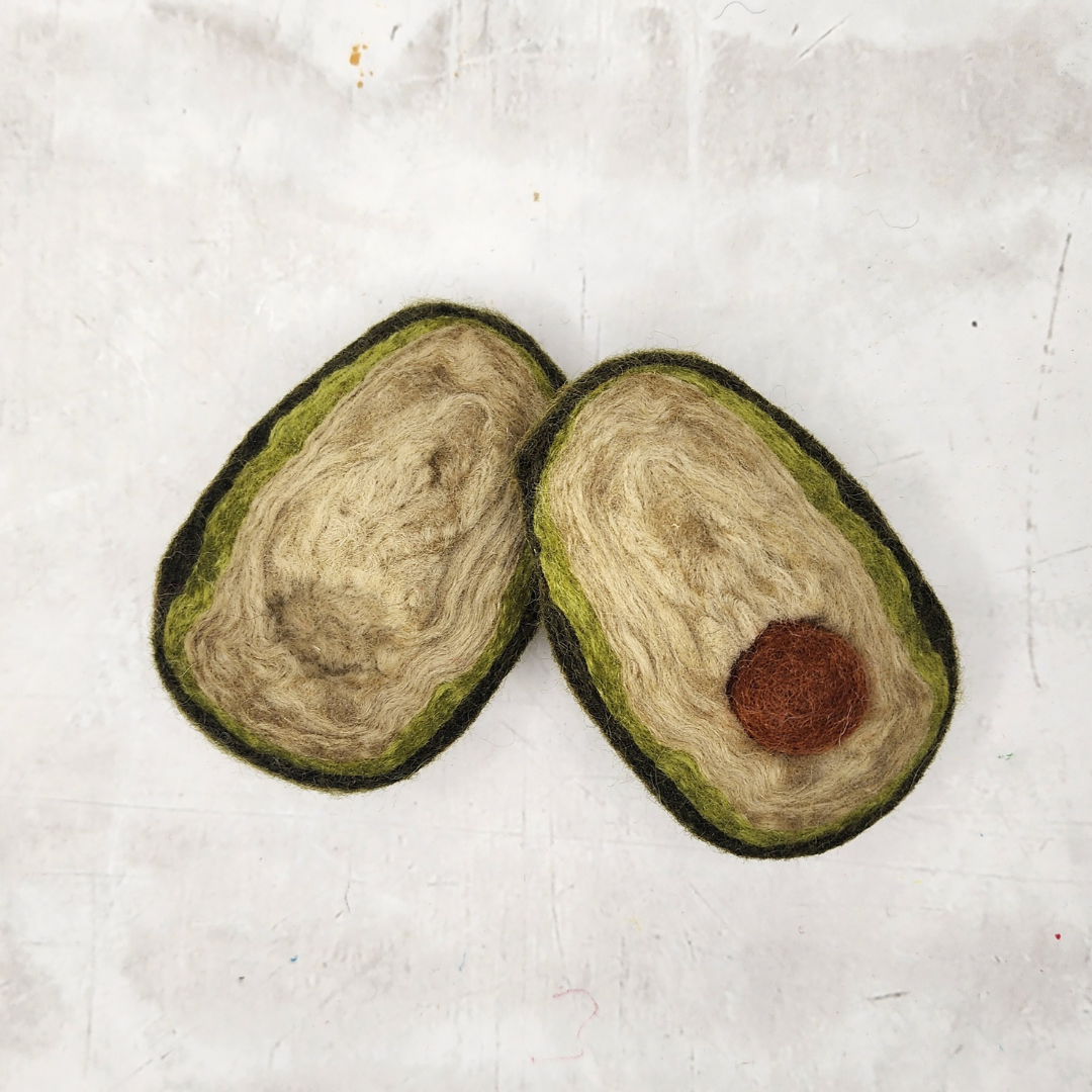Felt Fruit - Avocado (Set)