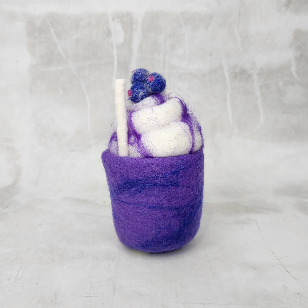 Felt Milkshake - Blueberry