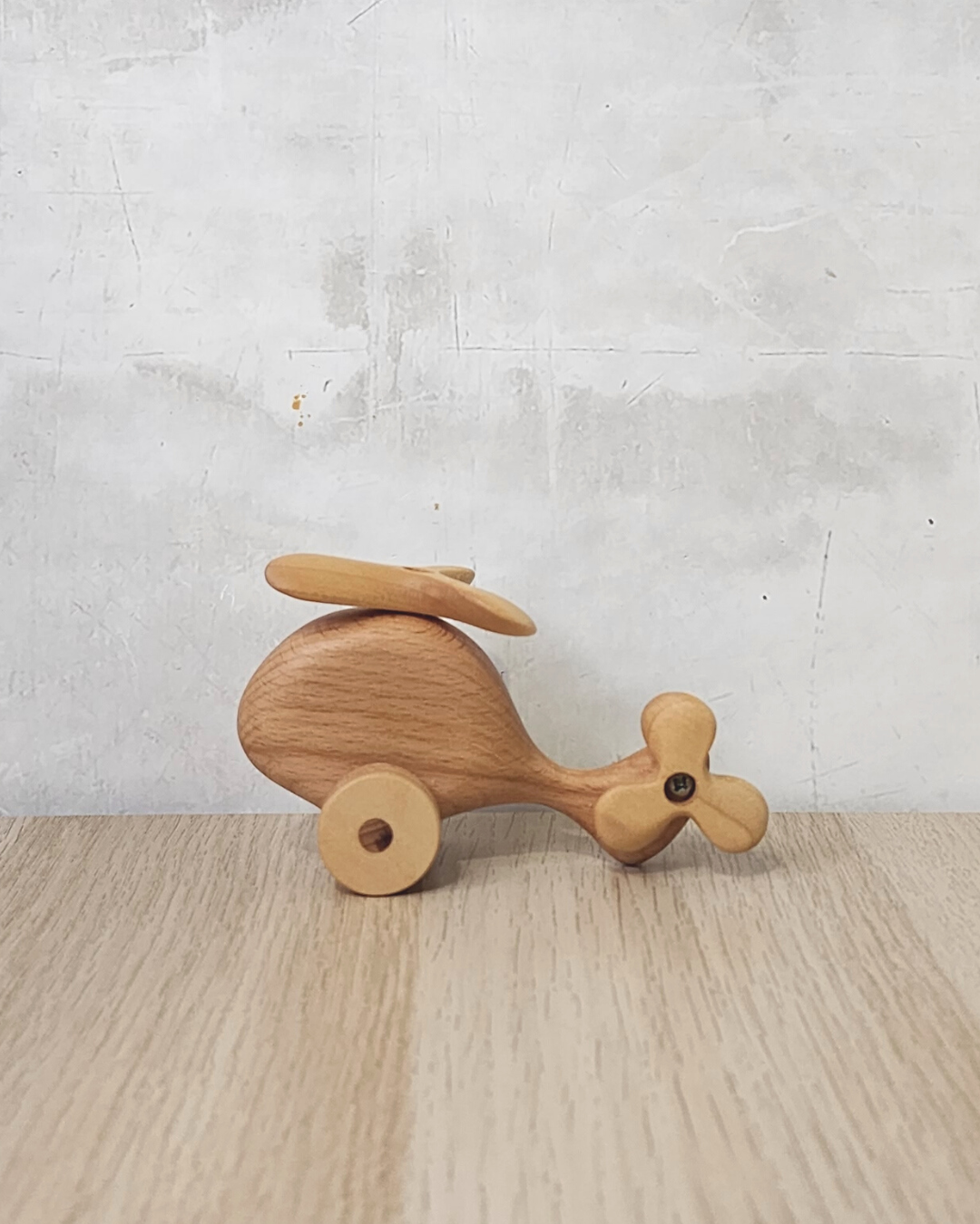 Wooden Helicopter