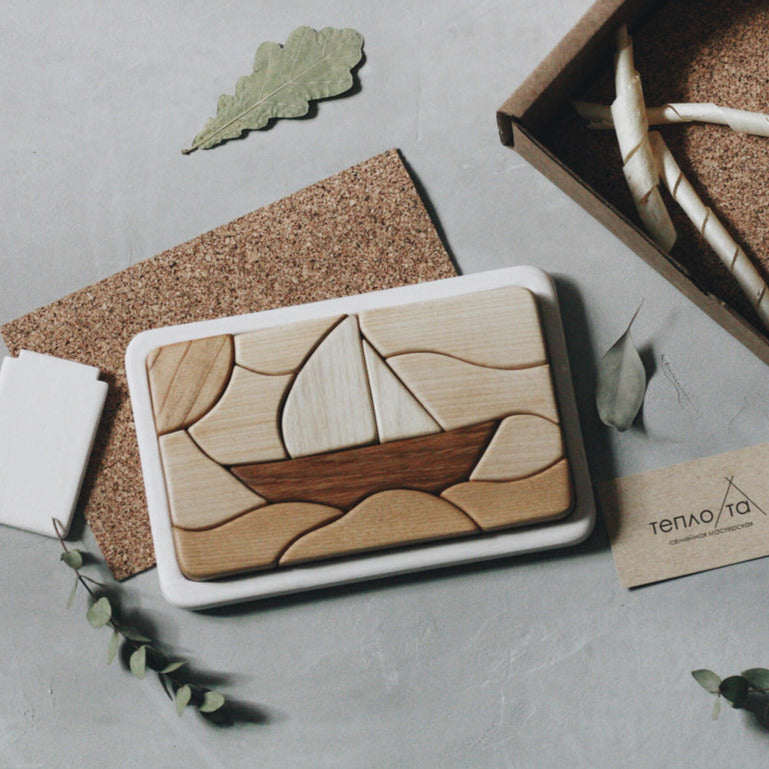Mosaic Puzzle - Boat