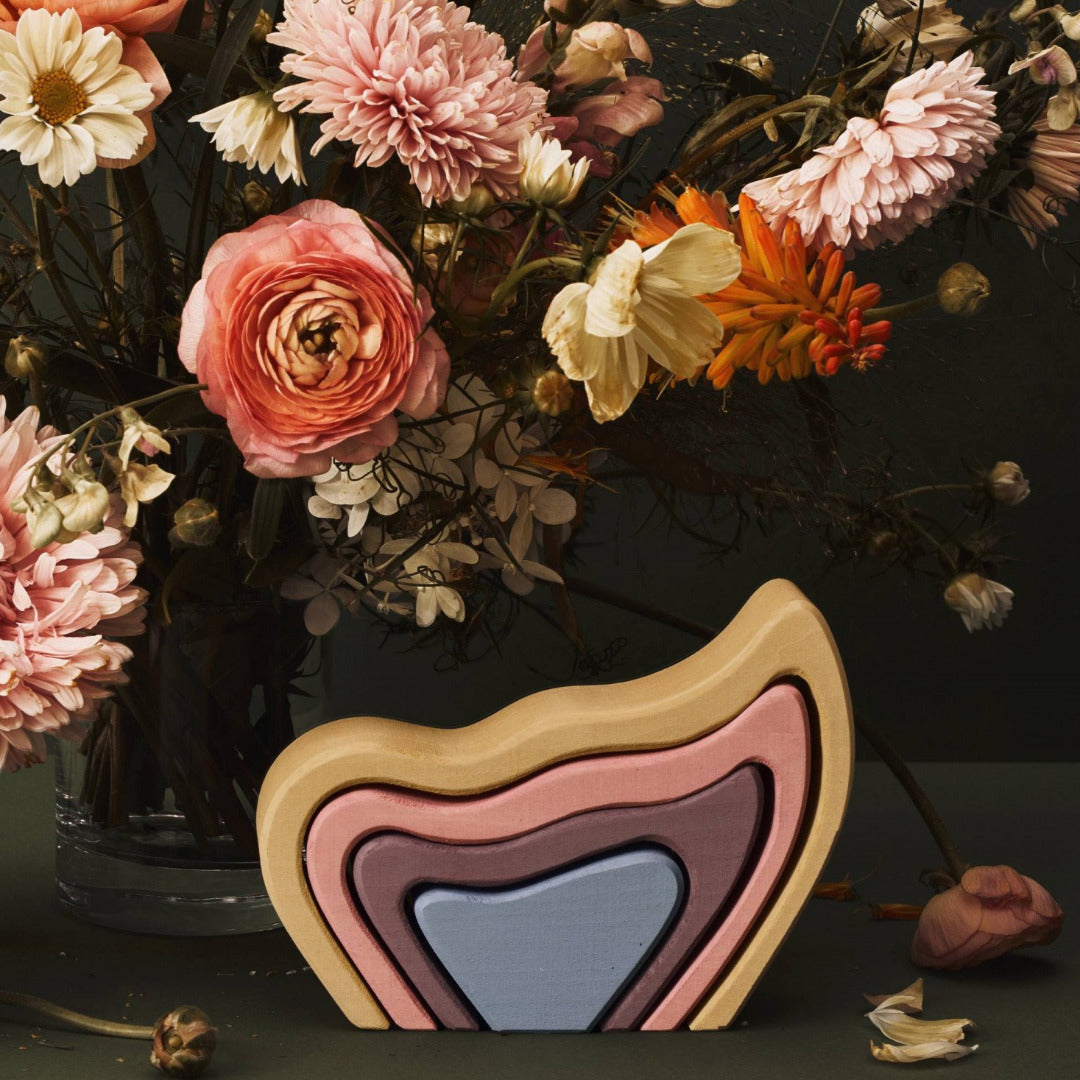Arch Stacker - Pastel Butterfly Wing
