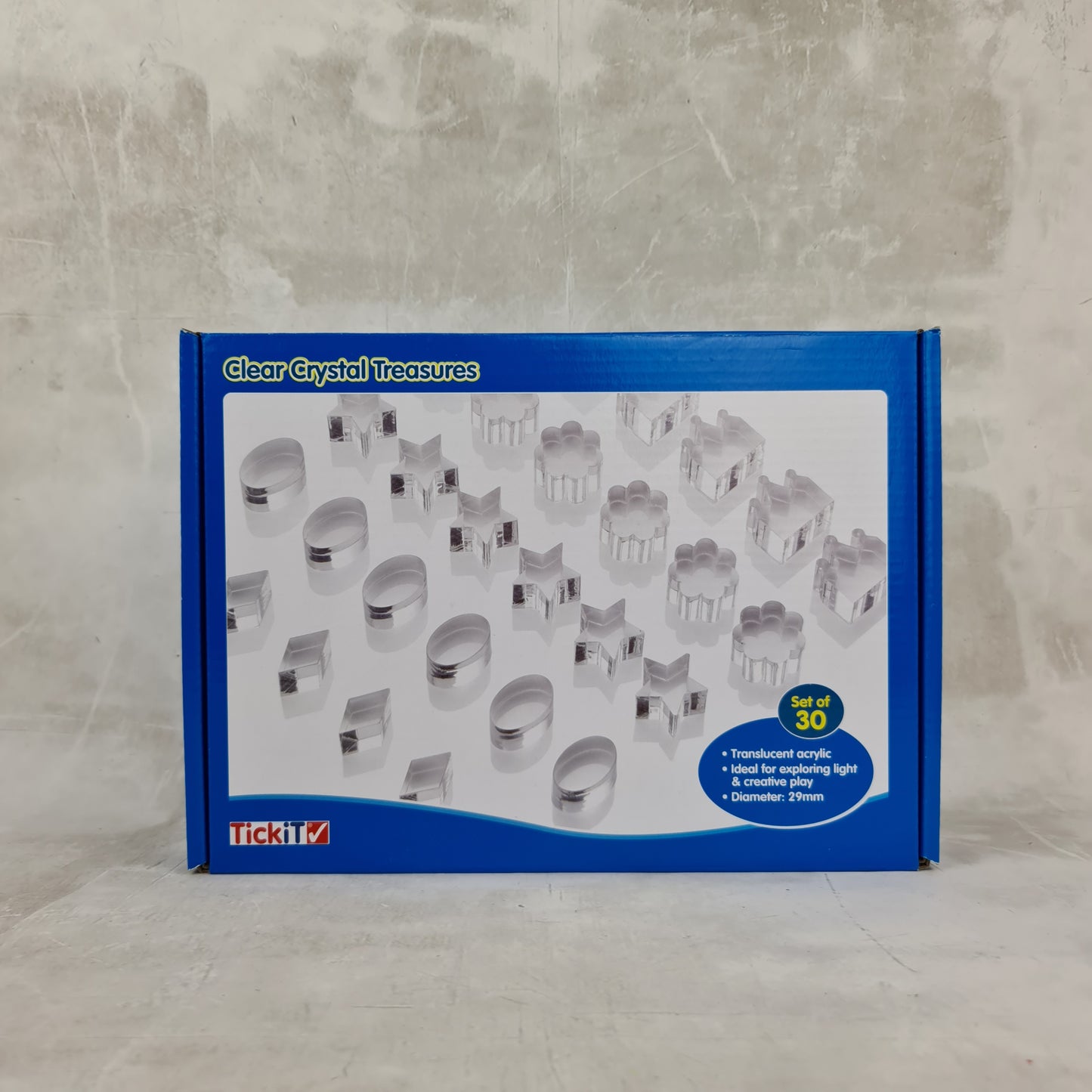 Tickit Education Crystal Treasures - Clear