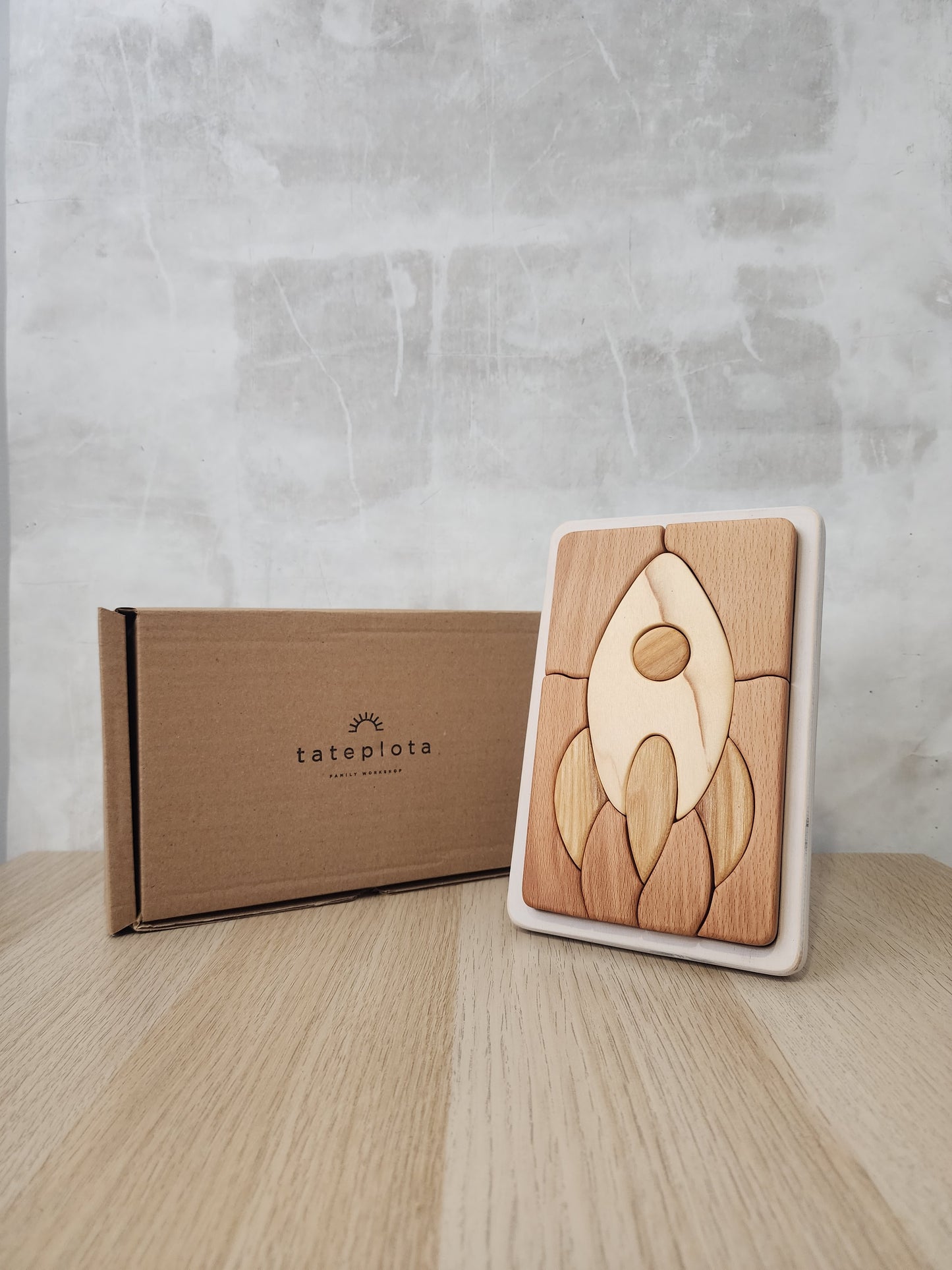 Mosaic Puzzle - Rocket