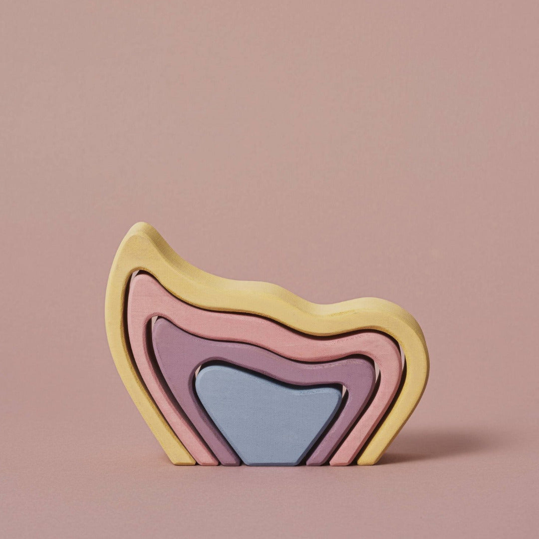 Arch Stacker - Pastel Butterfly Wing