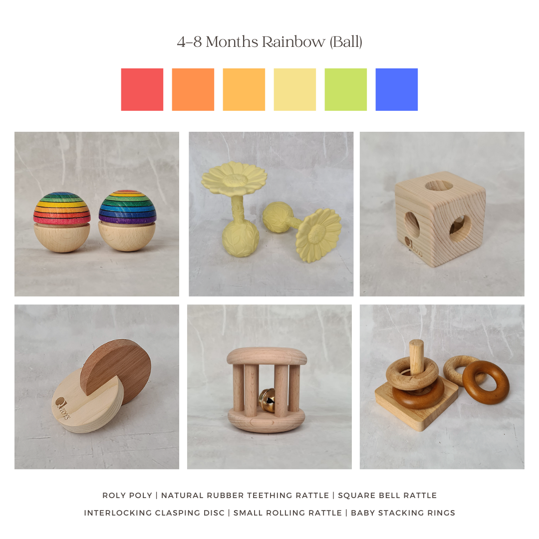 Stage 2: The 4-8 Month Play Kit - Colour