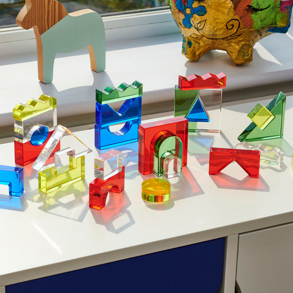 Tickit Education Crystal Block Set - Colour