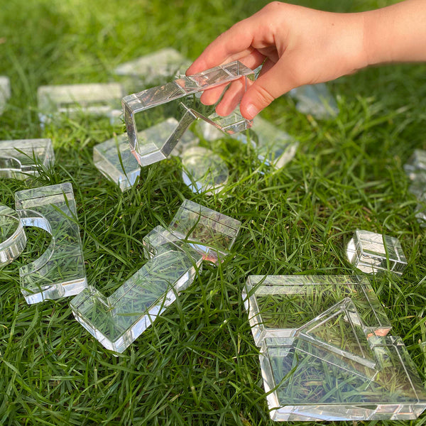 Tickit Education Crystal Block Set - Clear
