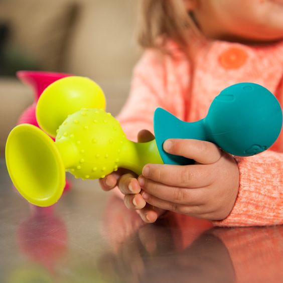 Fat Brain Toys PipSquigz Rattles Set of 3