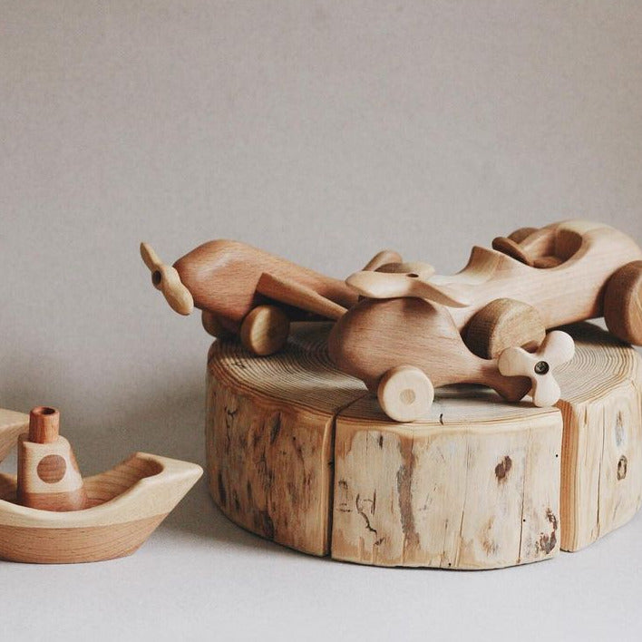 Wooden Race Car - Large