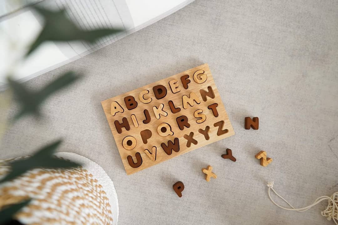 Natural Alphabet Puzzle - Capitals