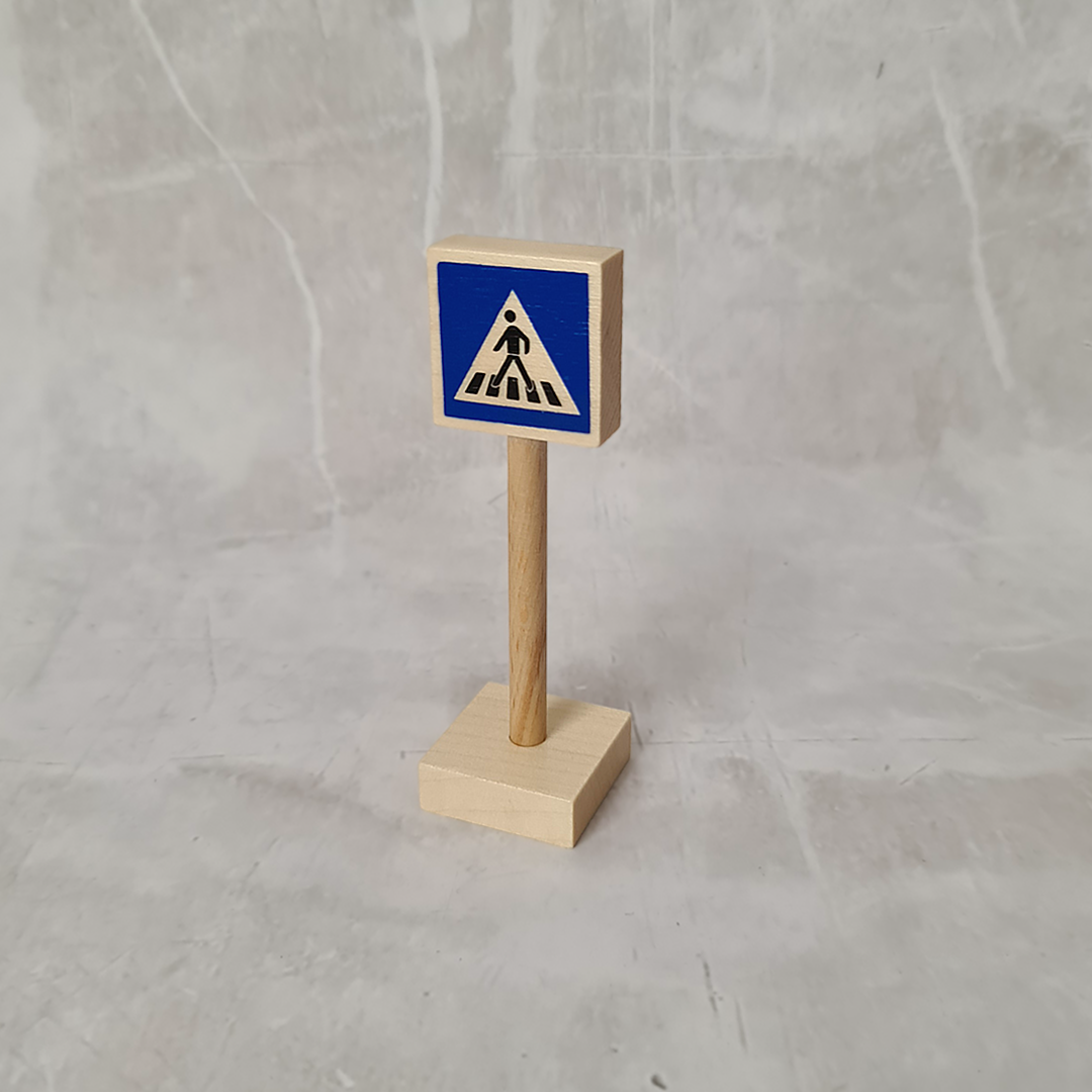 Traffic Pedestrian Crossing Sign