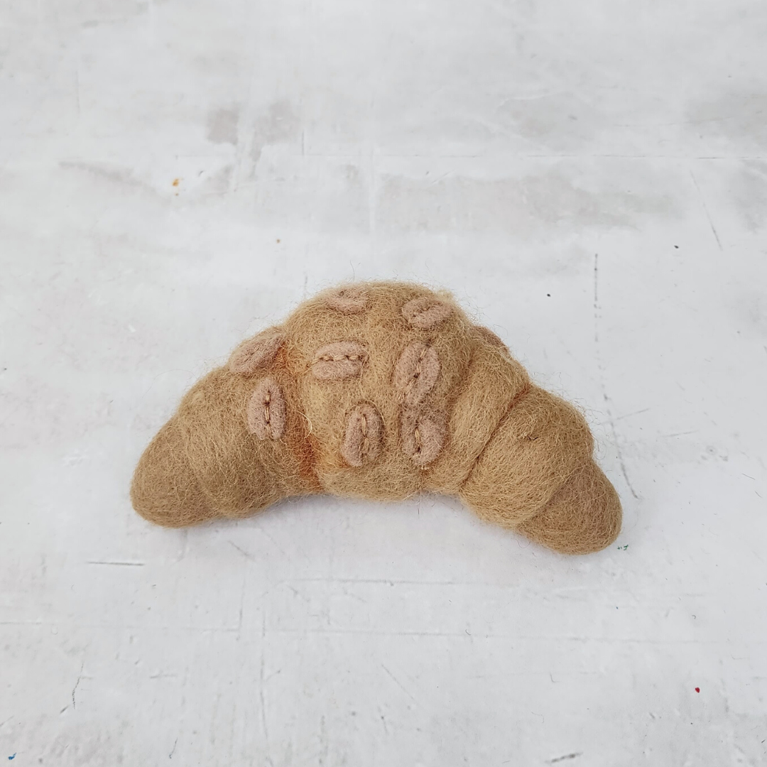 Felt Almond Croissant