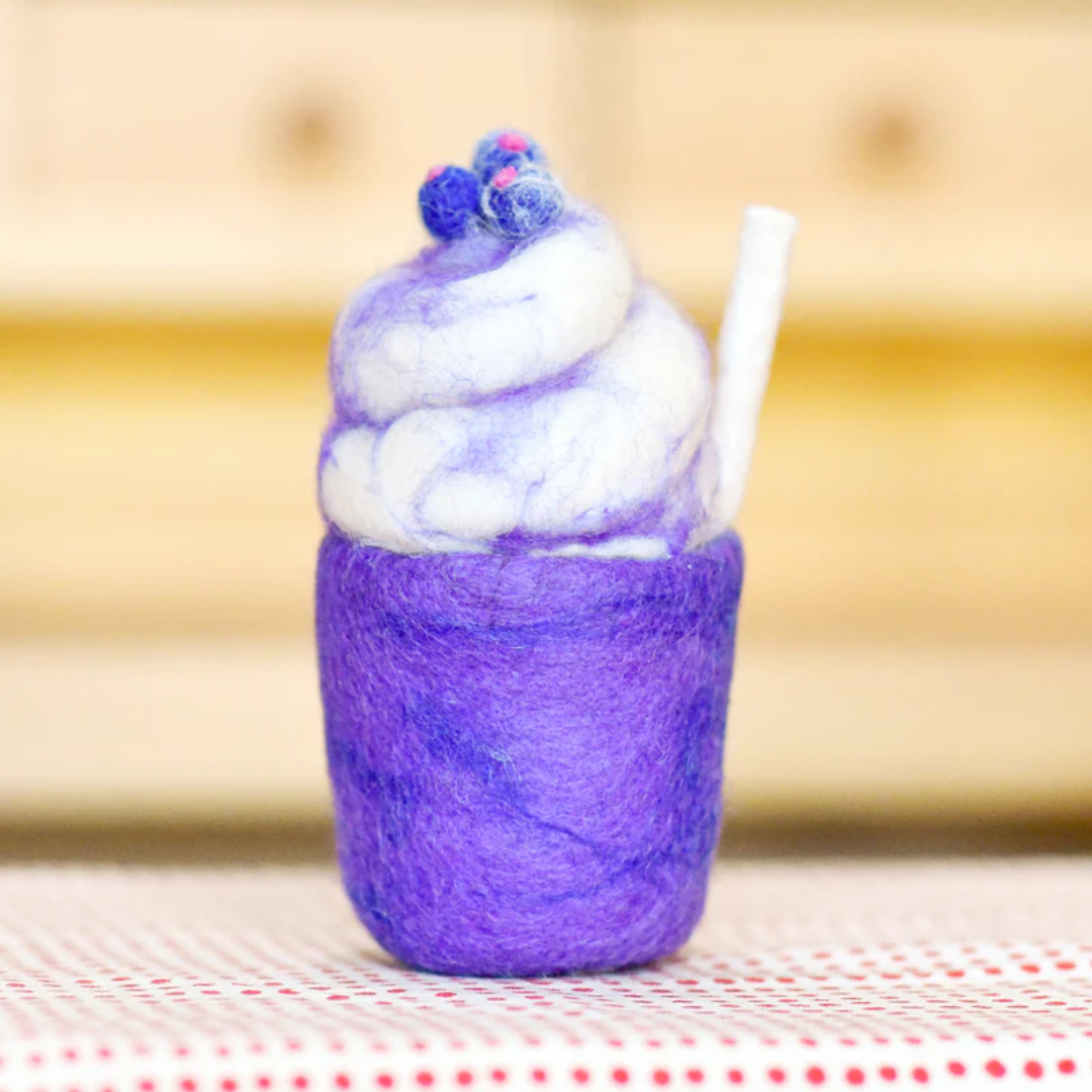 Felt Milkshake - Blueberry
