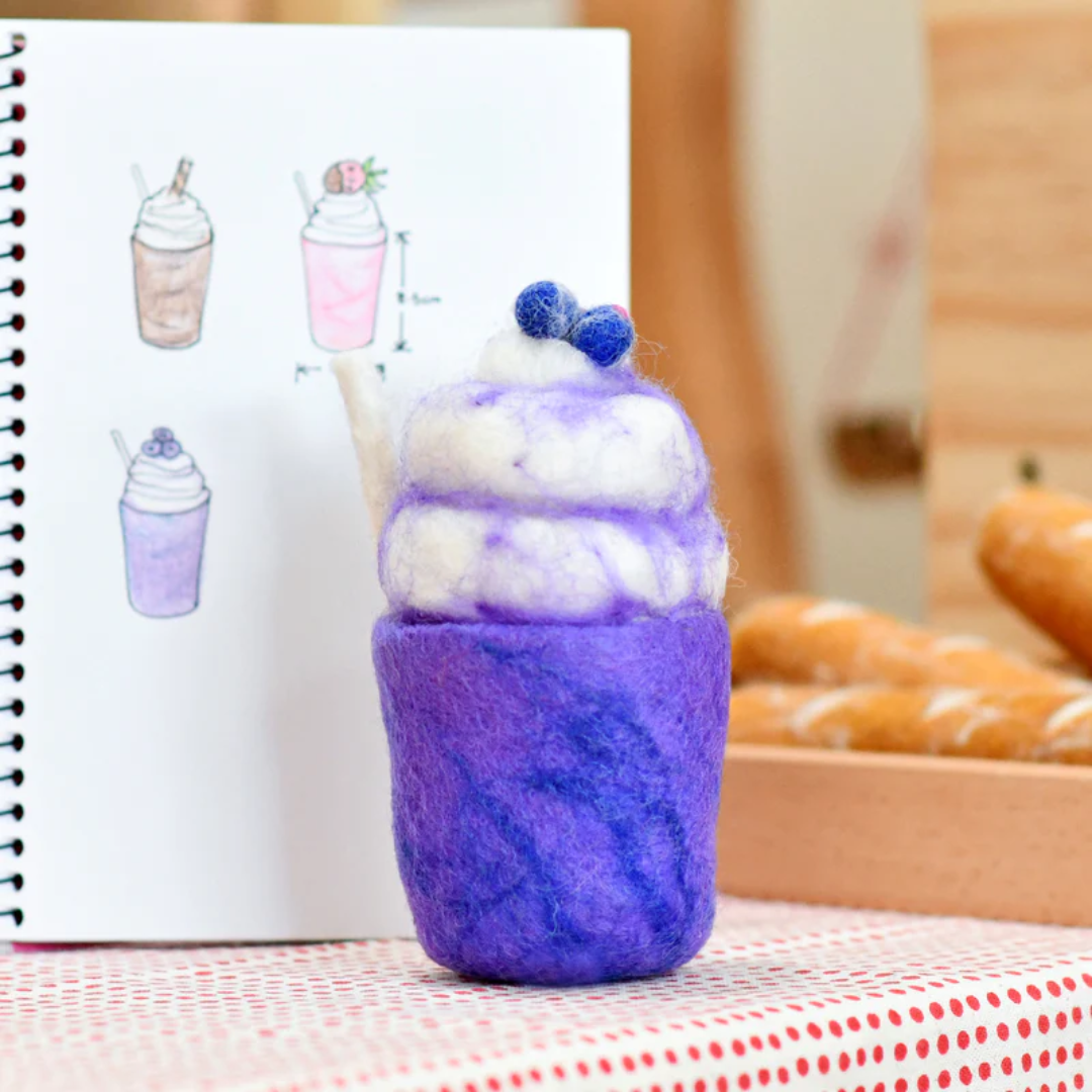 Felt Milkshake - Blueberry