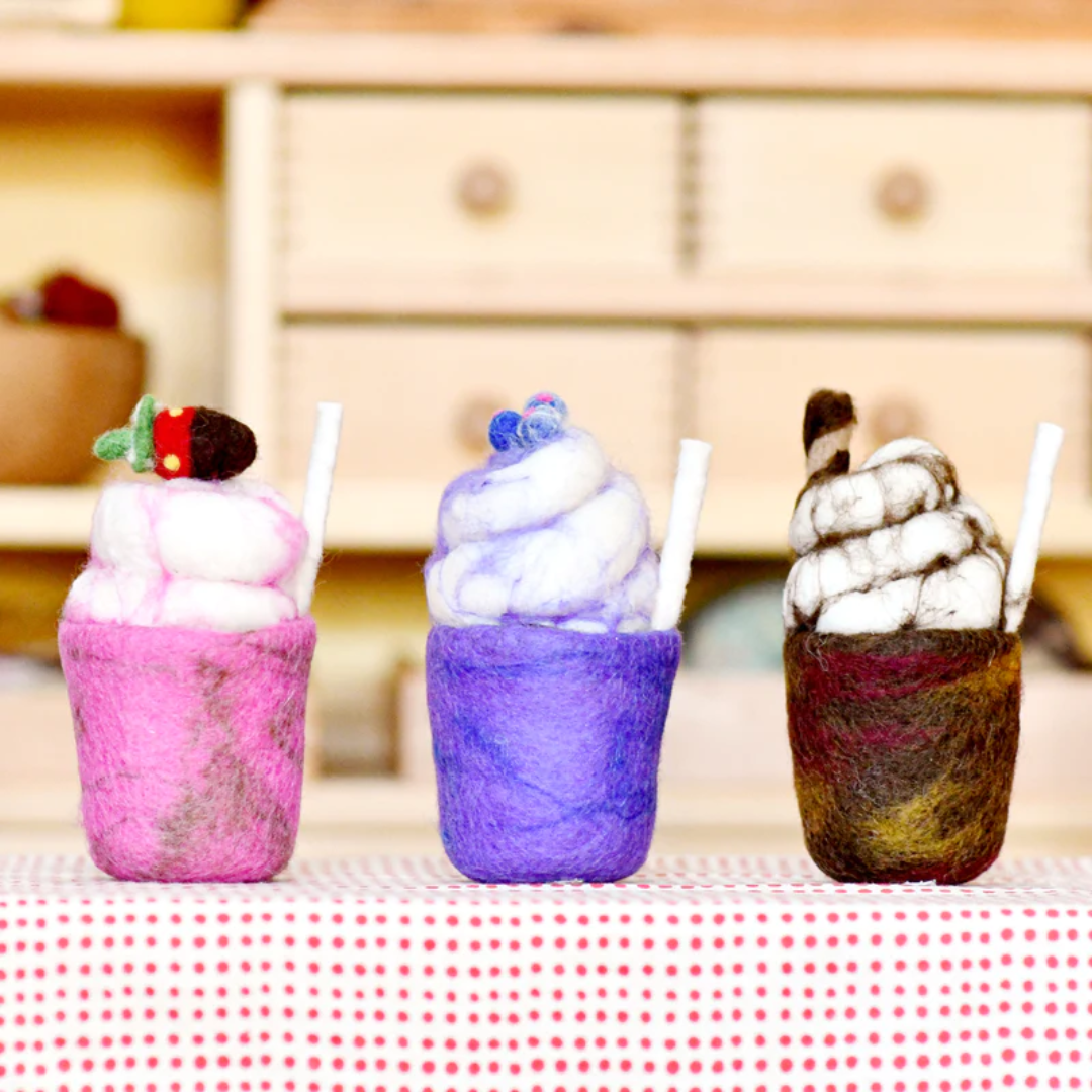 Felt Milkshake - Blueberry