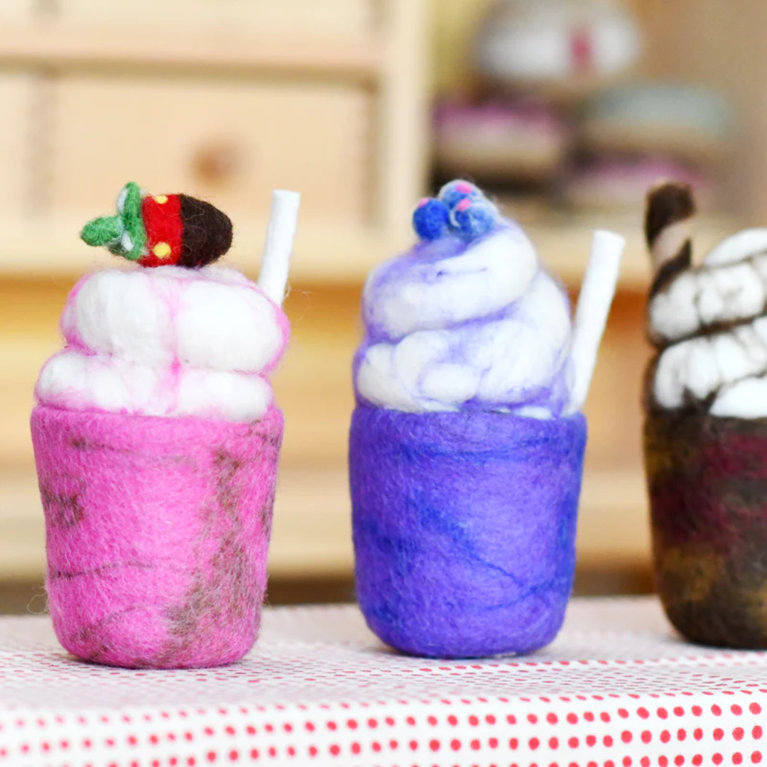 Felt Milkshake - Blueberry