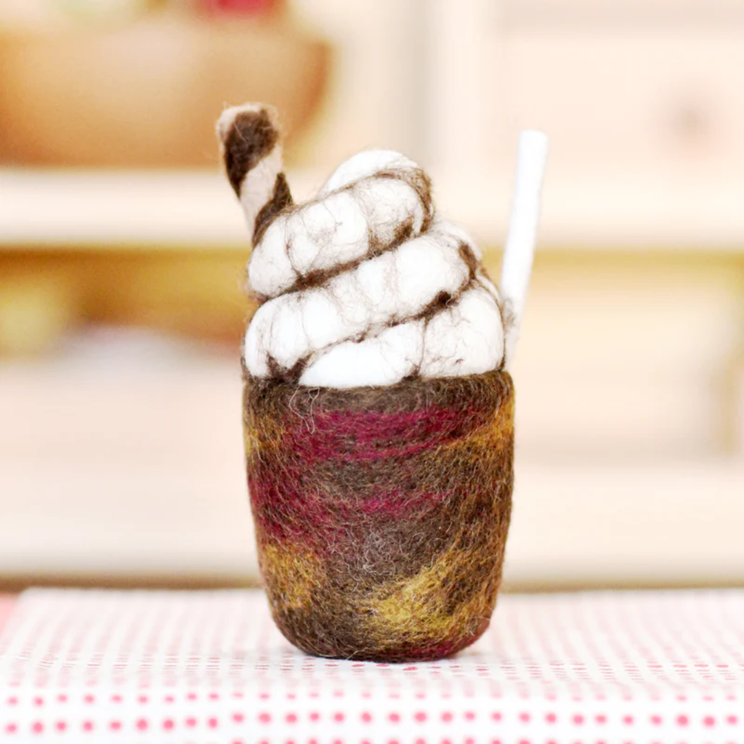 Felt Milkshake - Chocolate