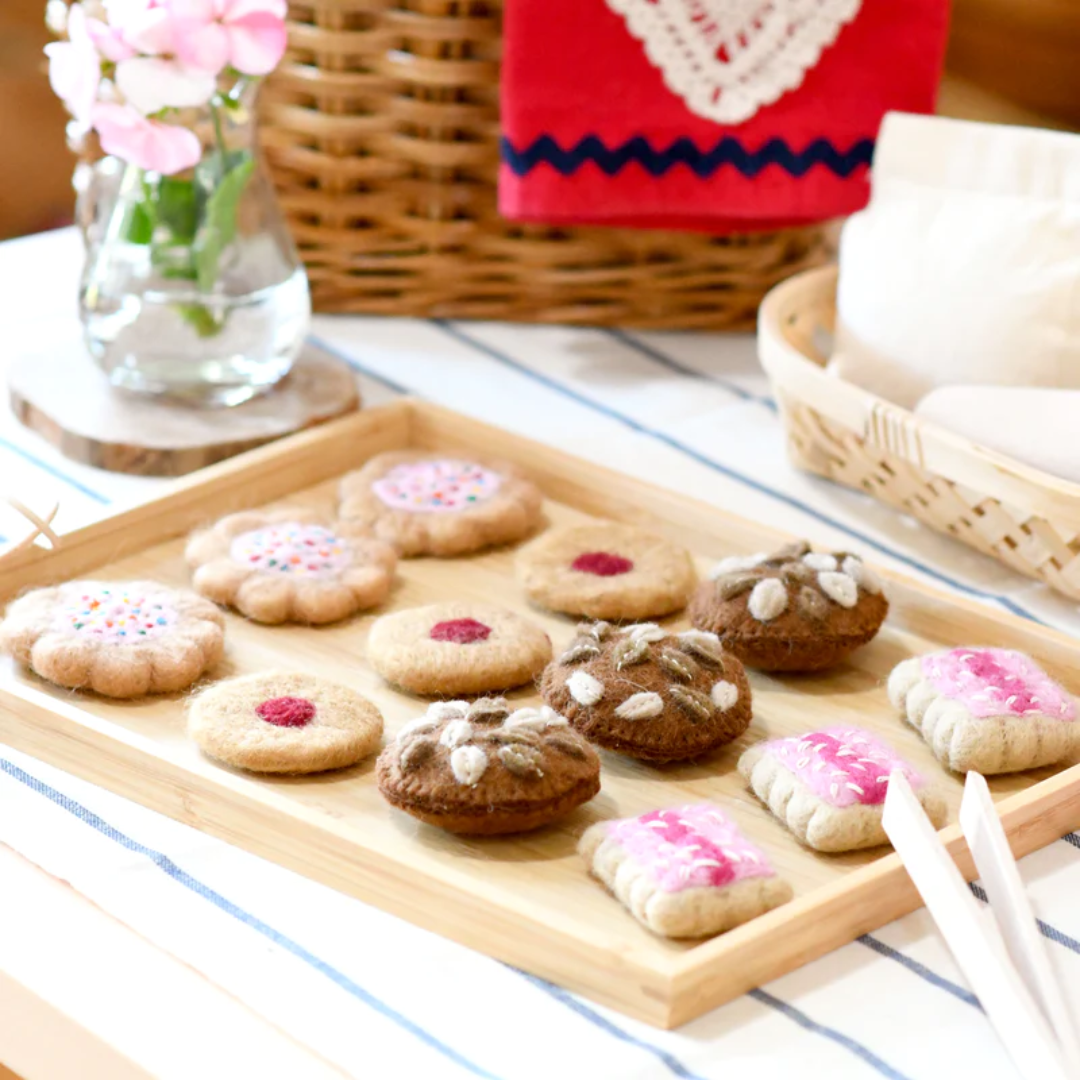 Felt Biscuits - Iced Vovo (Set of 3)