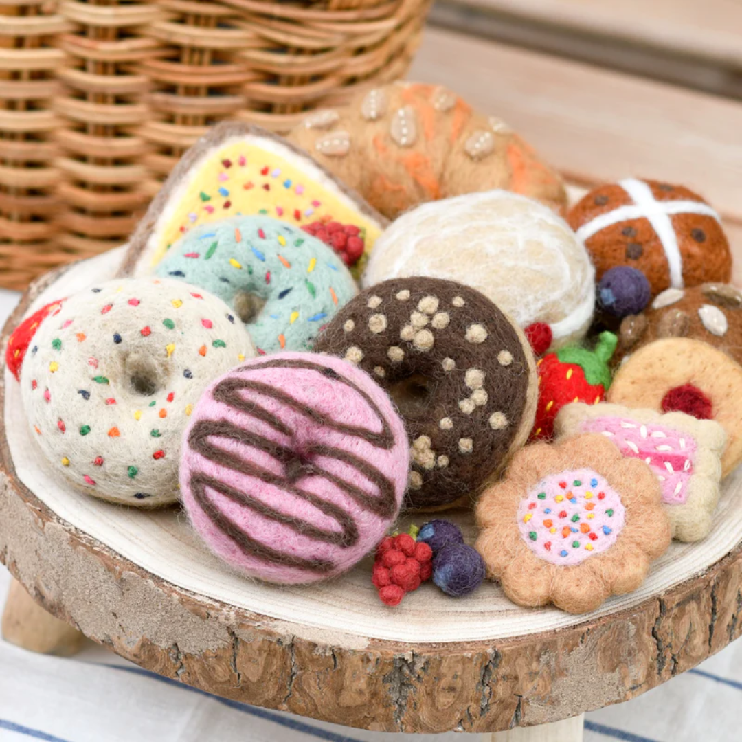 Felt Biscuits - Iced Vovo (Set of 3)