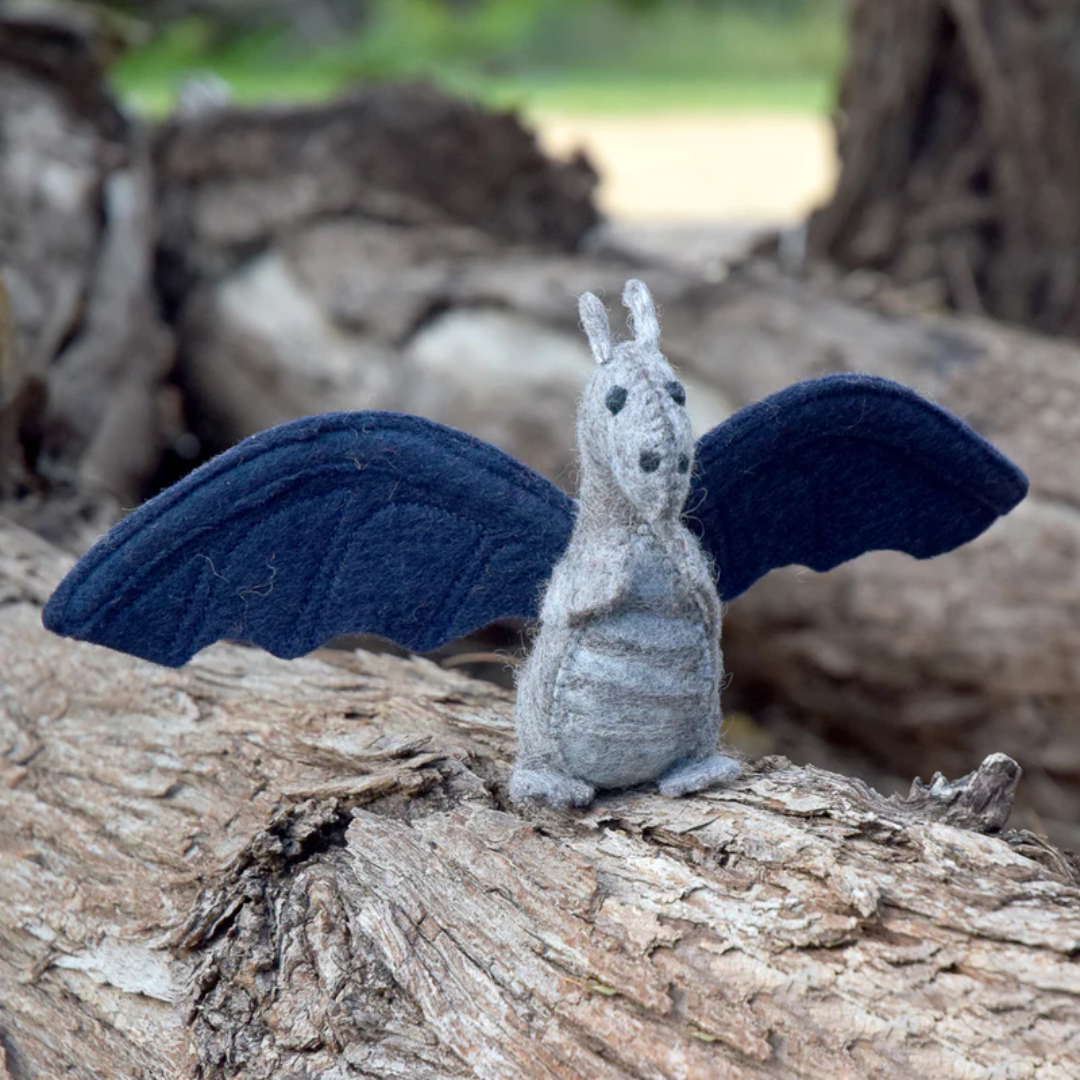 Felt Toy - Dragon Navy Blue