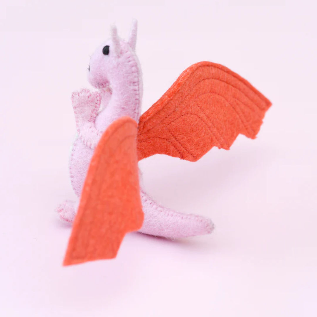 Felt Toy - Dragon Pink