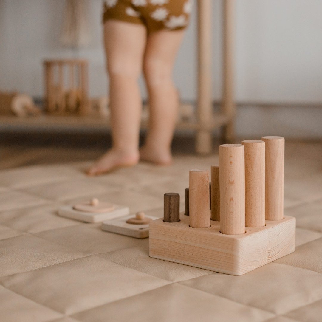 Size Discrimination 9 Pole Puzzle