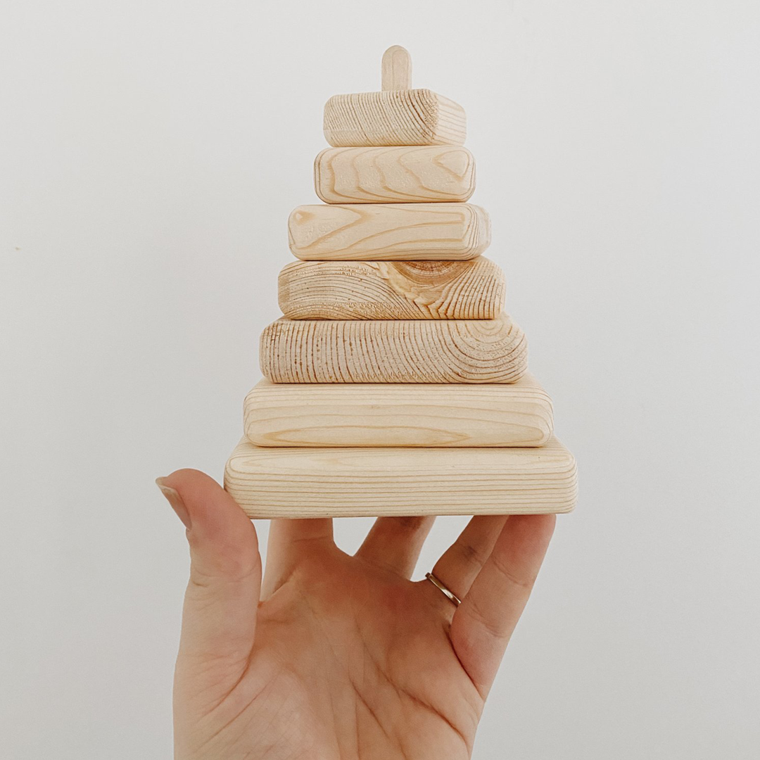 Square Stacking Pyramid