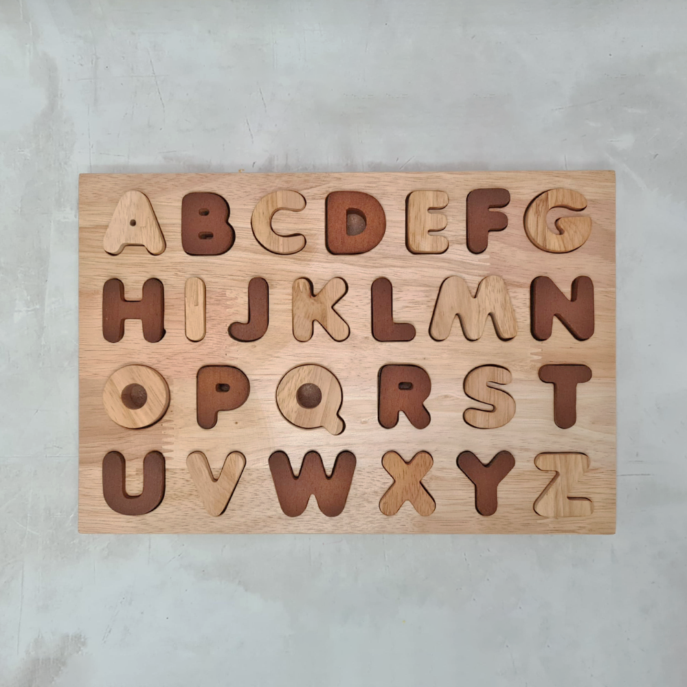 Natural Alphabet Puzzle - Capitals