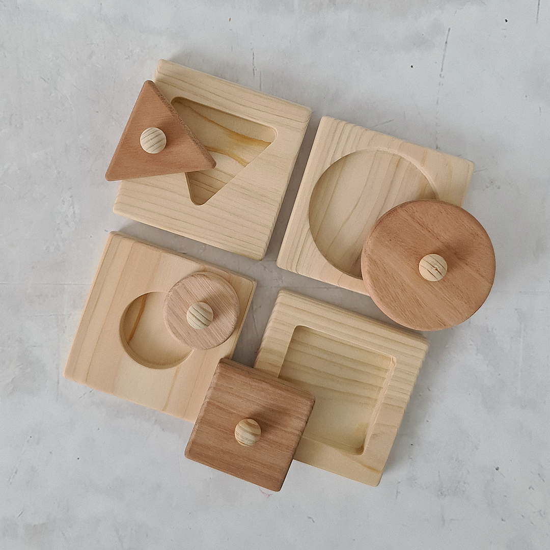 Single Shape Puzzle - Set of 4