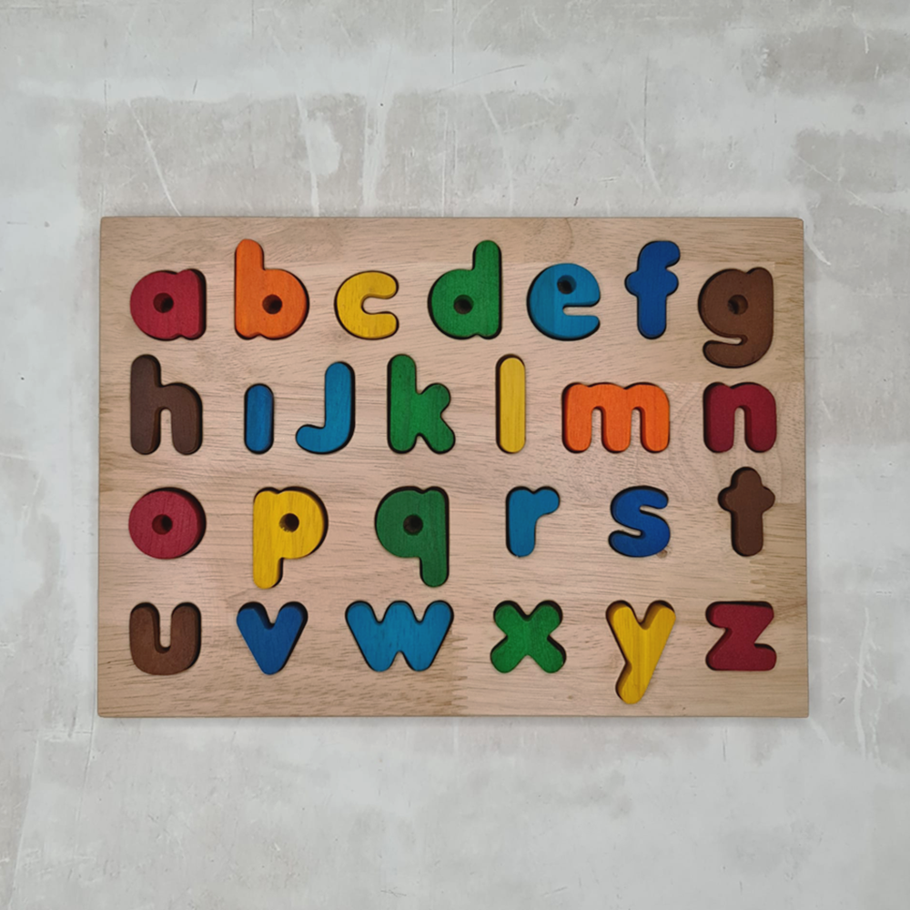 Rainbow Alphabet Puzzle - Lowercase