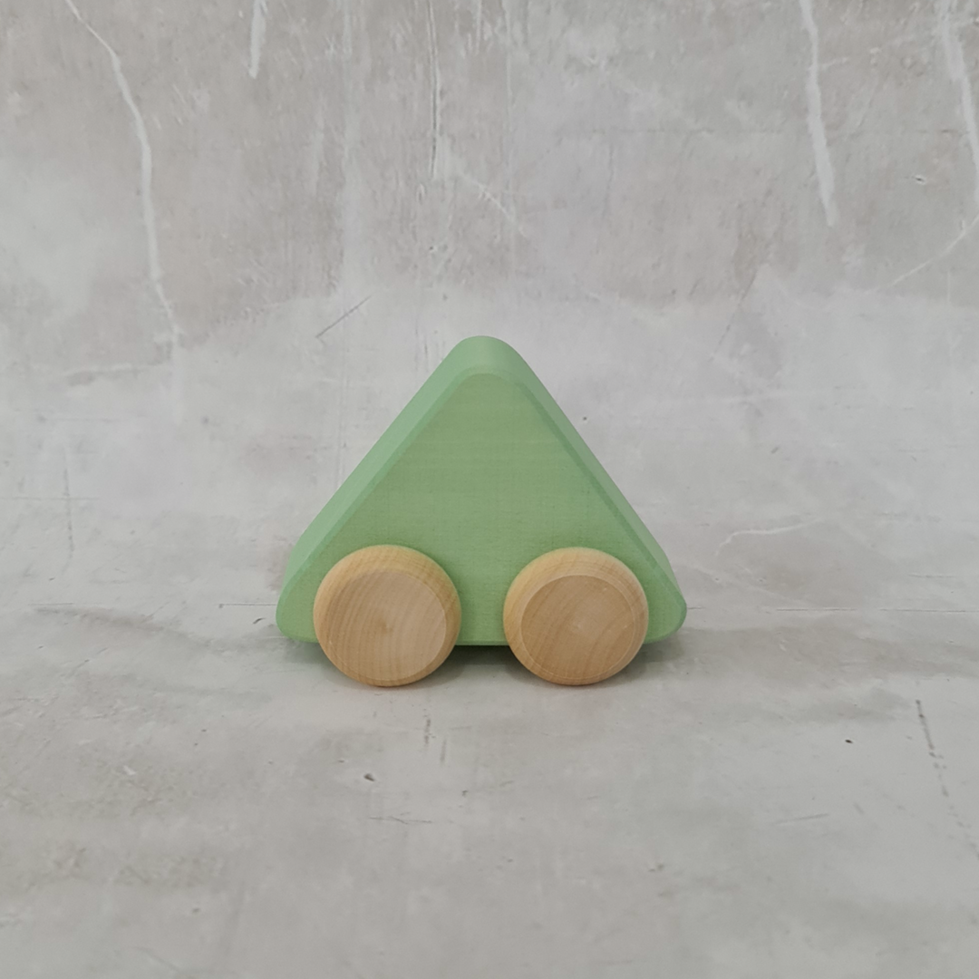 Toy Car - Triangle Seafoam