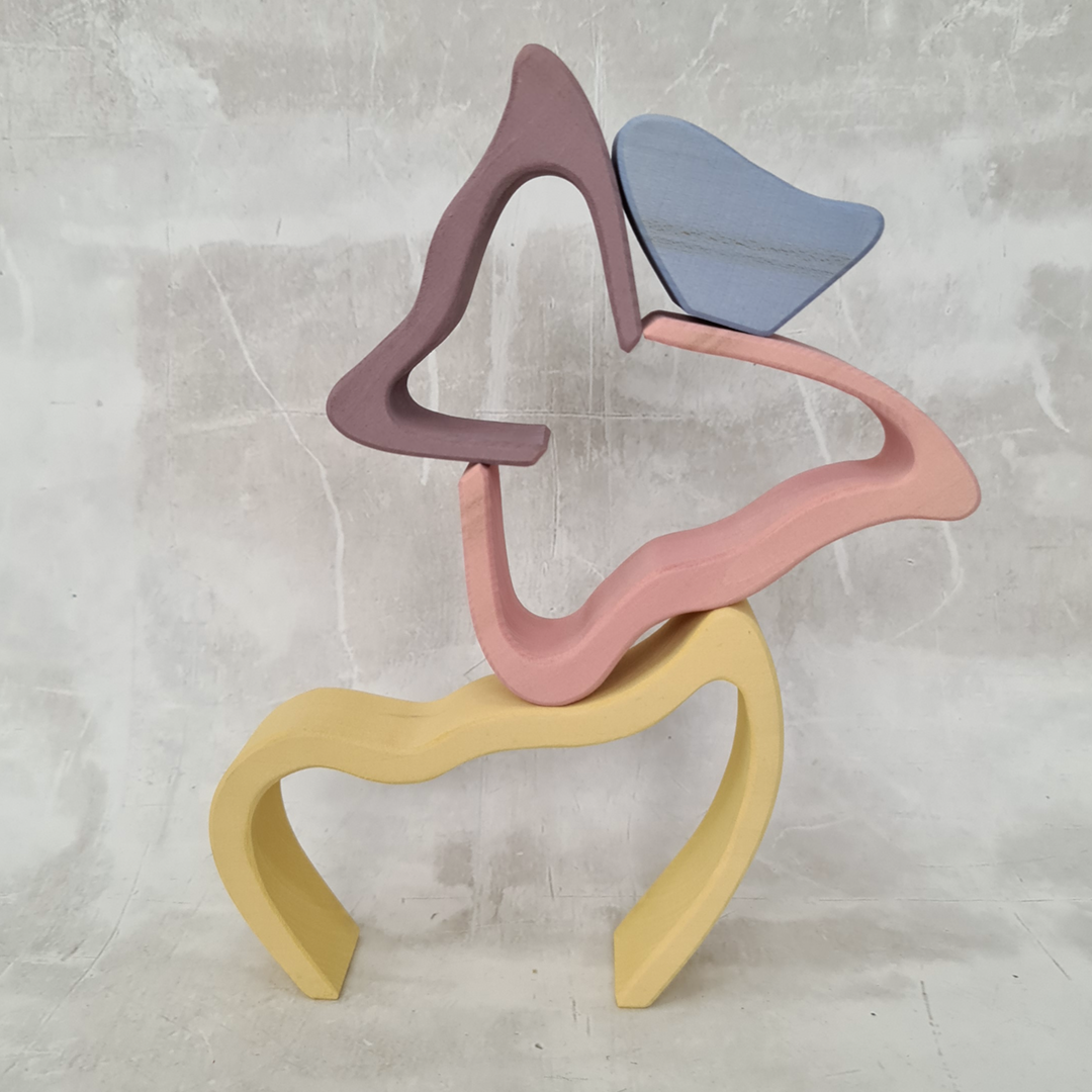 Arch Stacker - Pastel Butterfly Wing