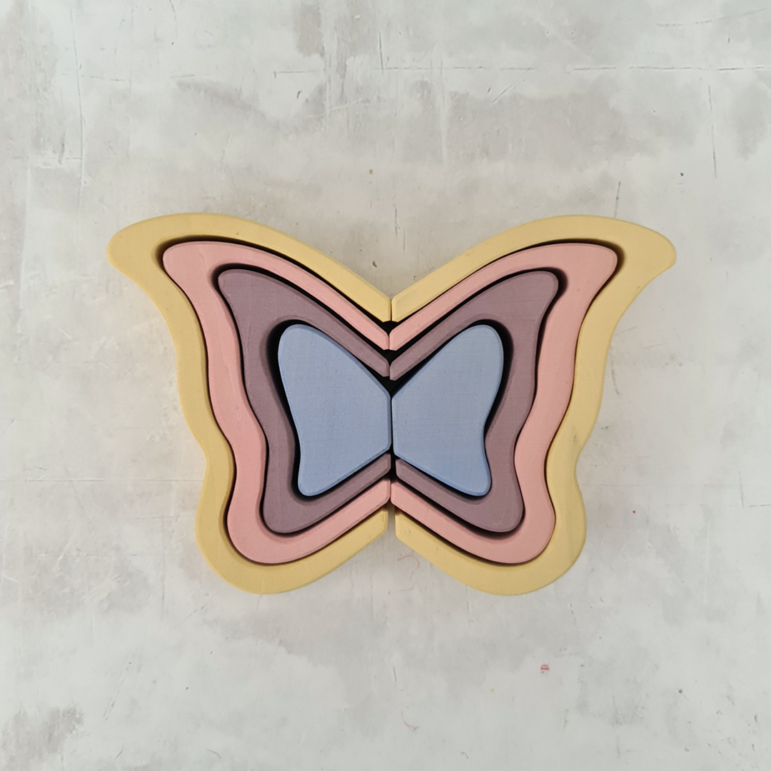 Arch Stacker - Pastel Butterfly Wing