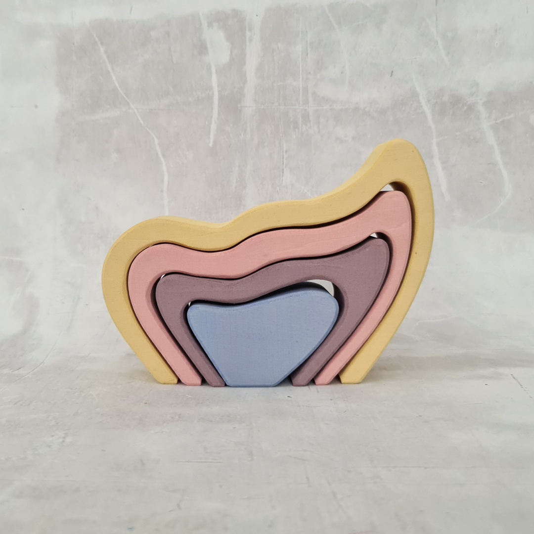 Arch Stacker - Pastel Butterfly Wing