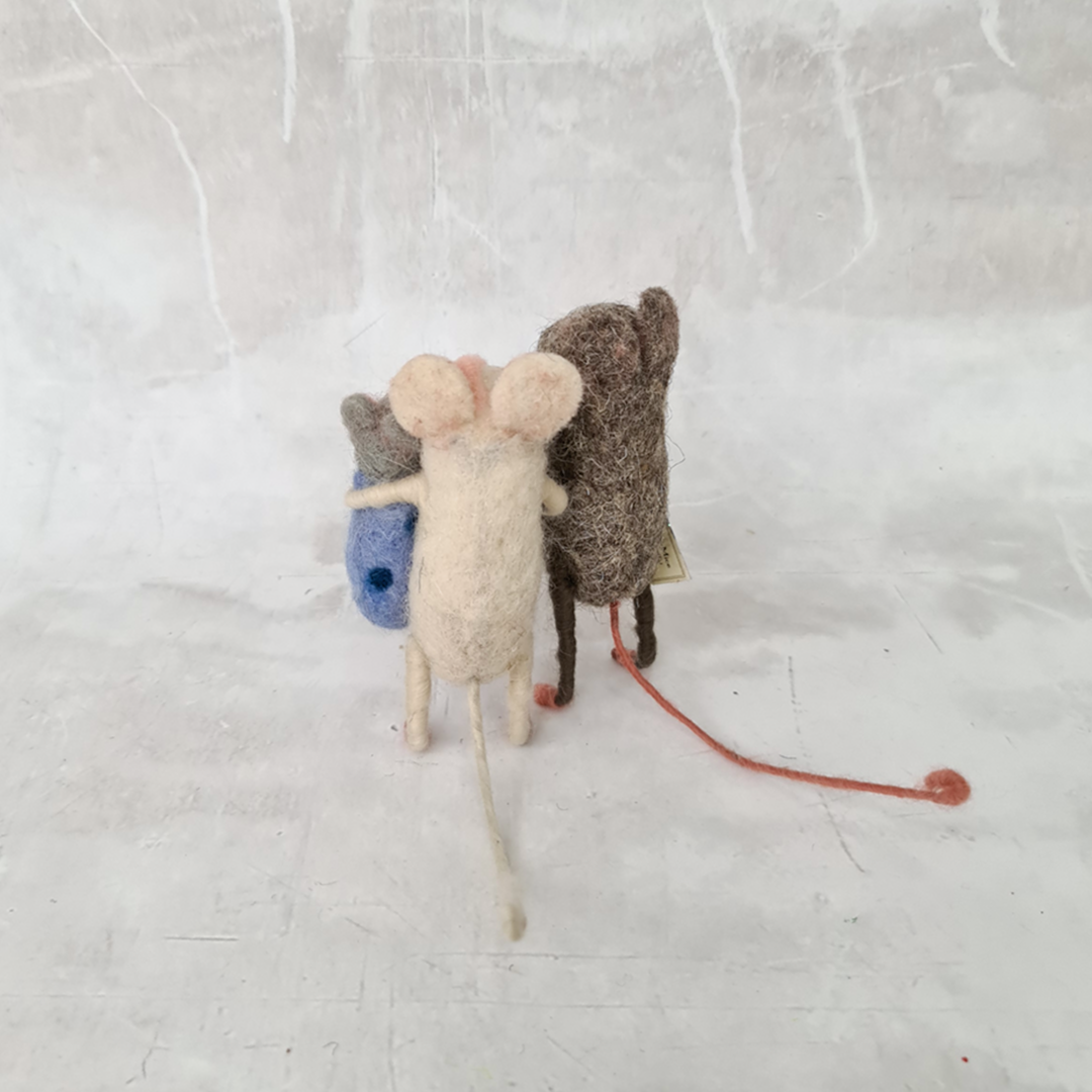 Felt Tiny Creatures - Mummy & Daddy with Baby Boy