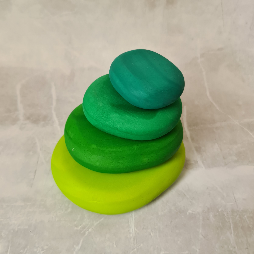 Stacking Pebbles - Moss