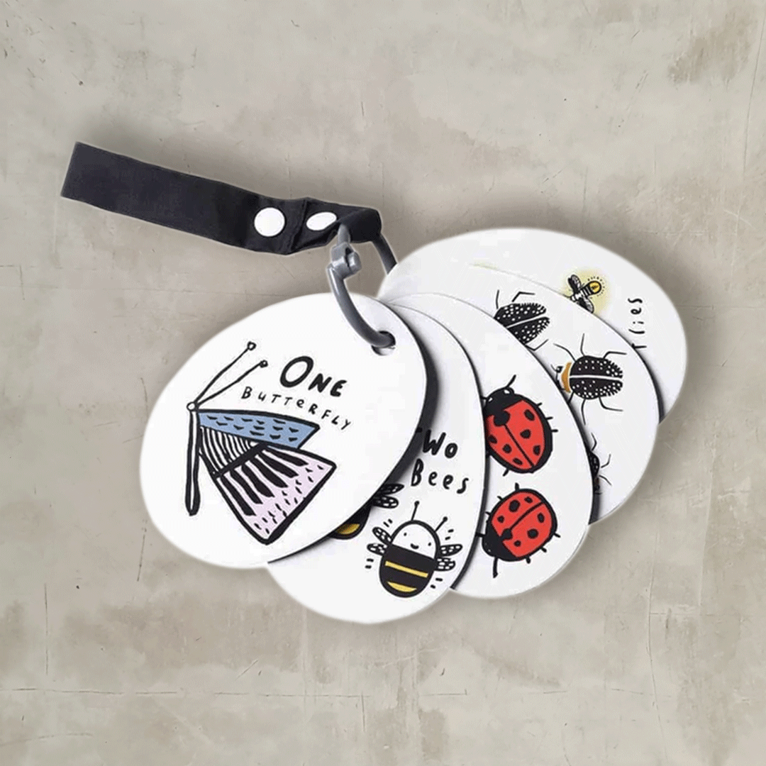 Stroller Cards - I See Bugs to Count