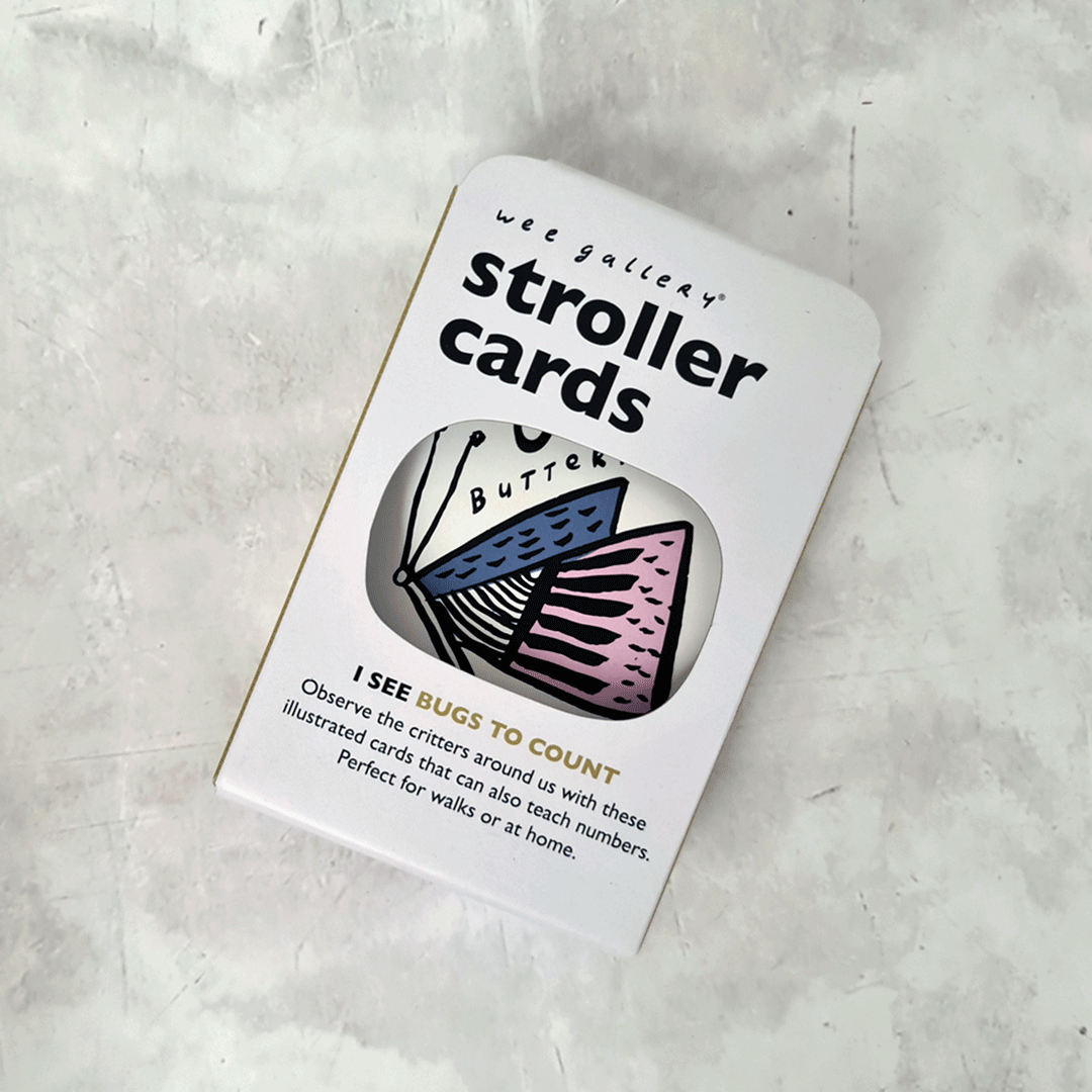 Stroller Cards - I See Bugs to Count