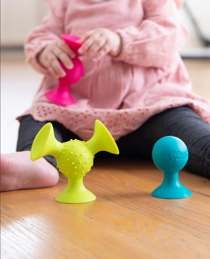 Fat Brain Toys PipSquigz Rattles Set of 3