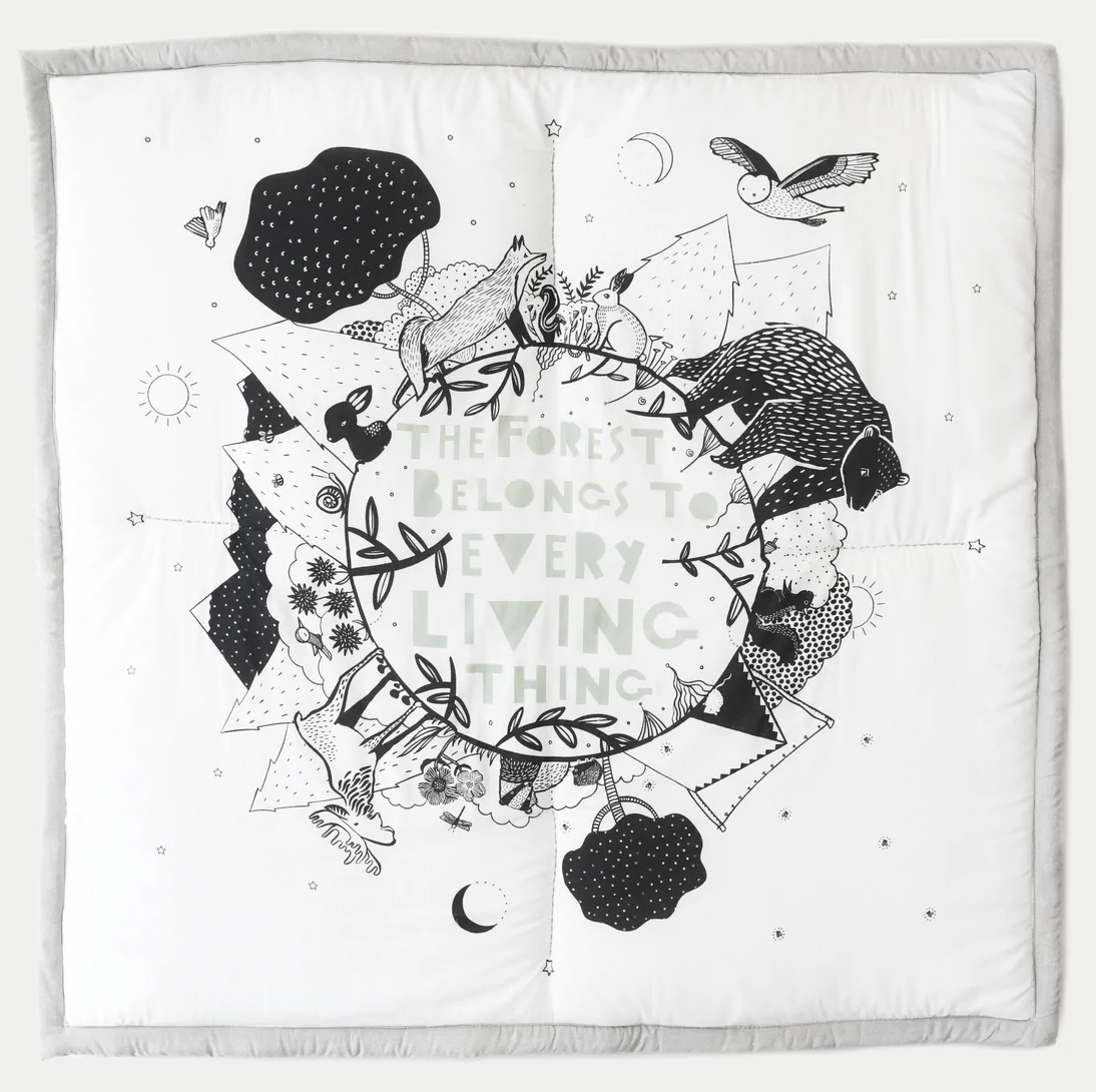 Organic Play Mat - Forest