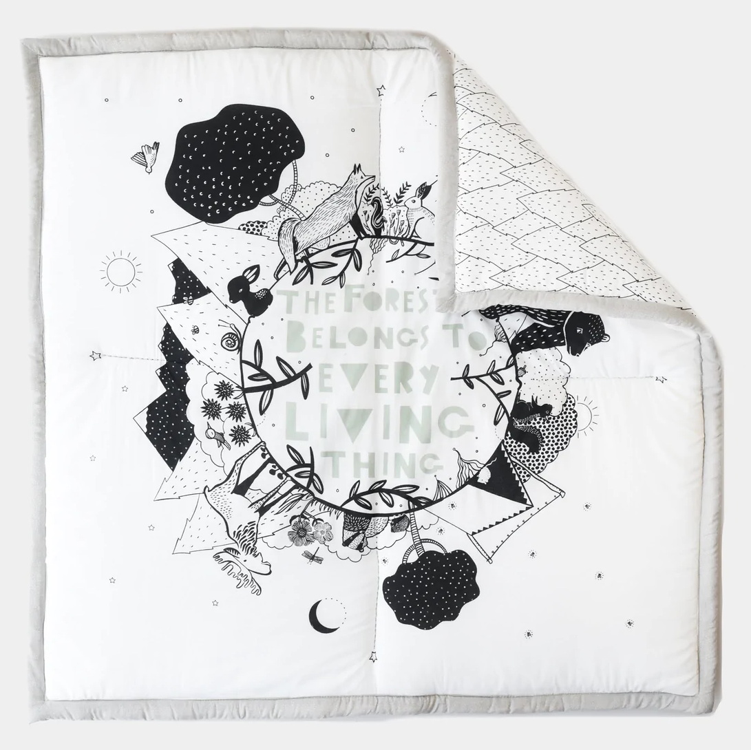 Organic Play Mat - Forest