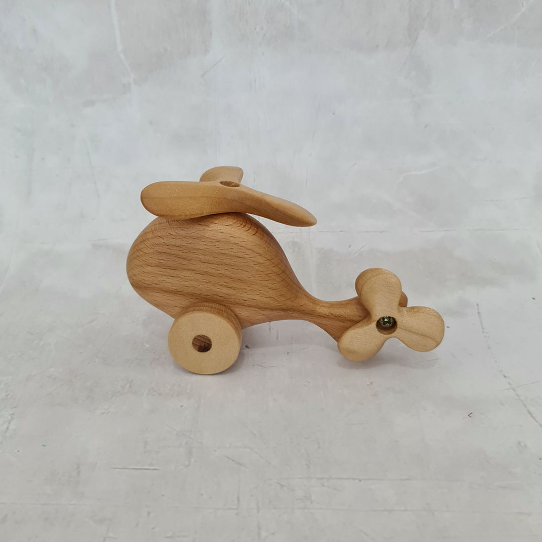 Wooden Helicopter