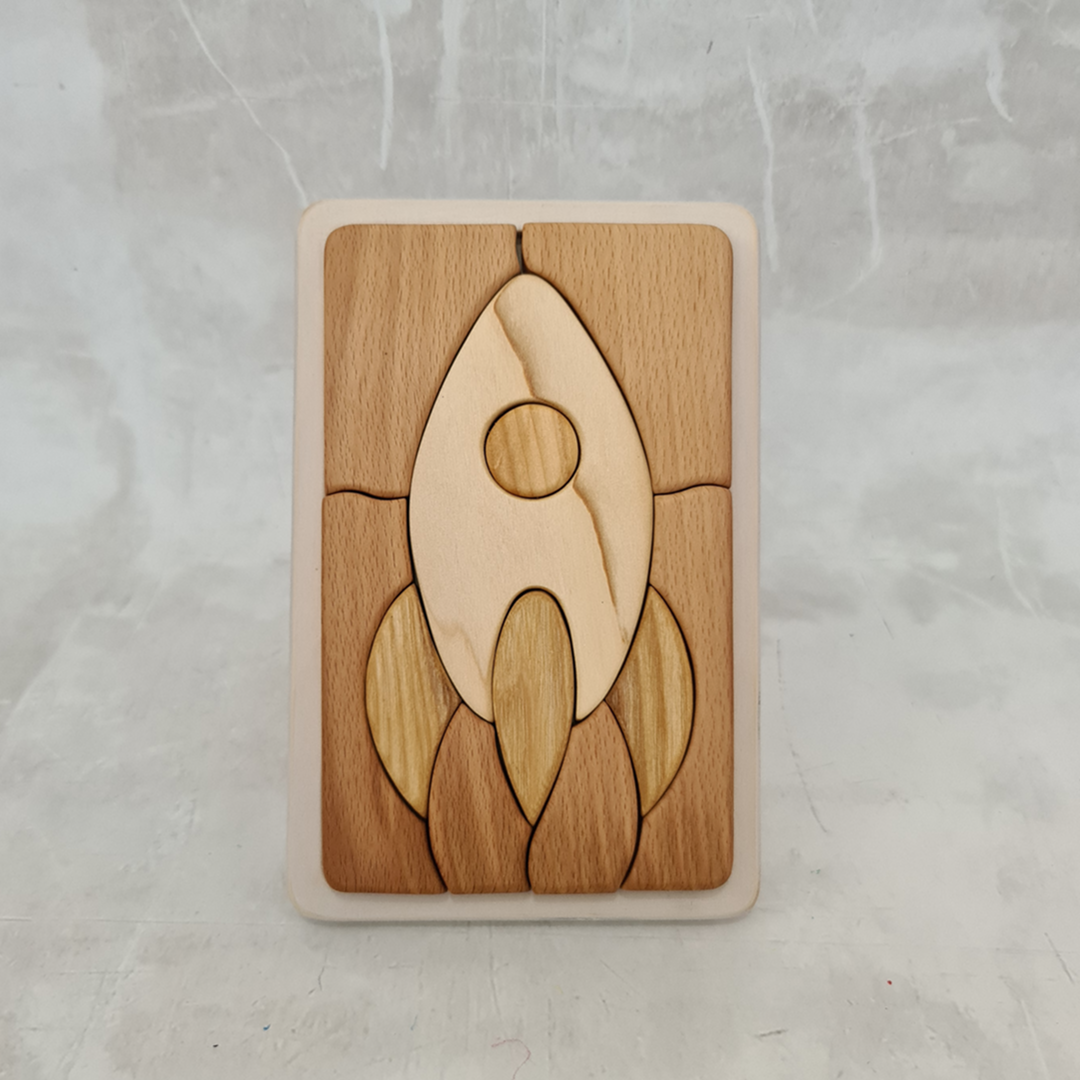Mosaic Puzzle - Rocket