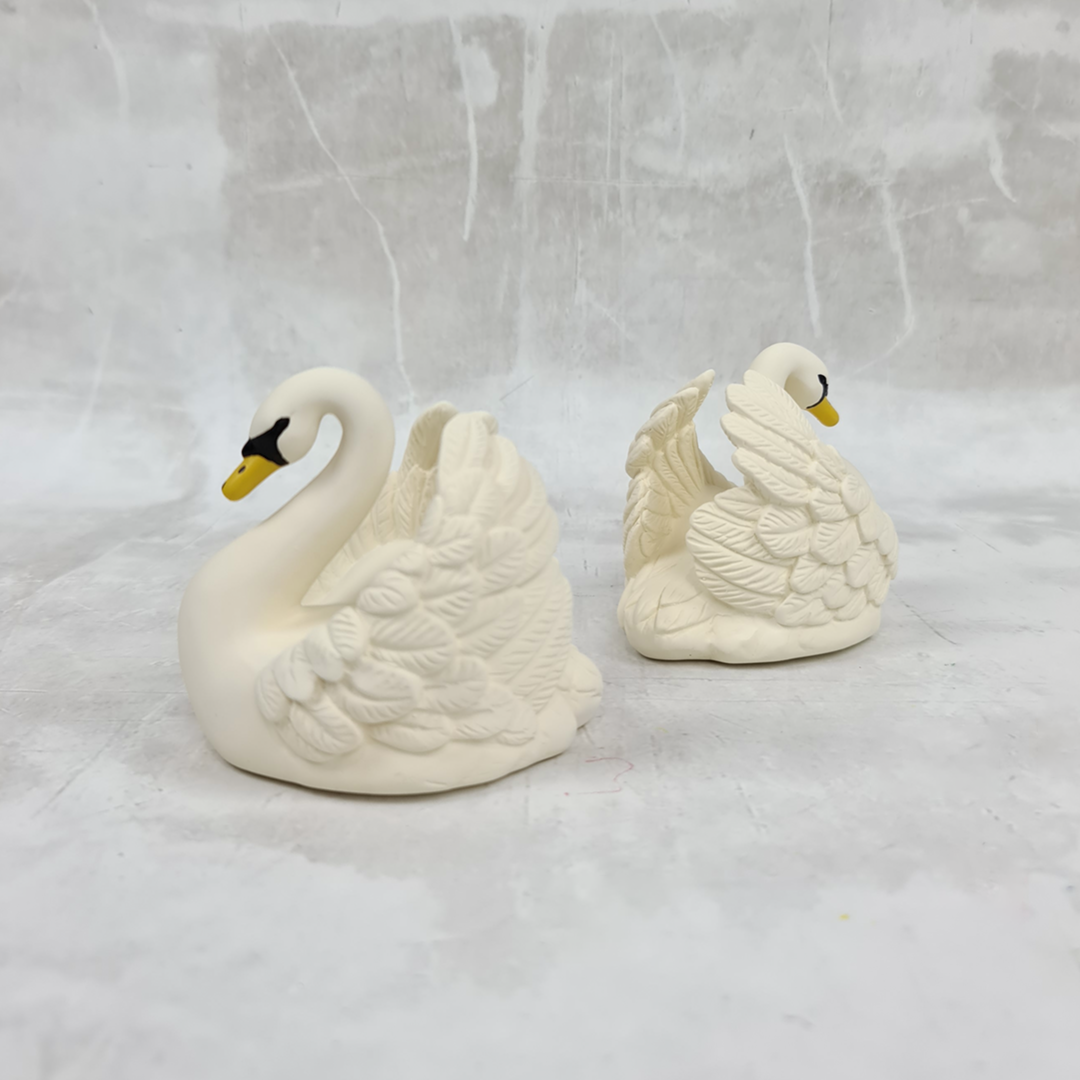 Natural Rubber Teether & Bath Toy - Swan